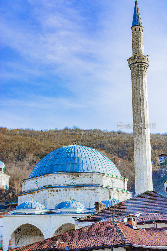 Prizren Sinan Pasa清真寺不同角度的细节